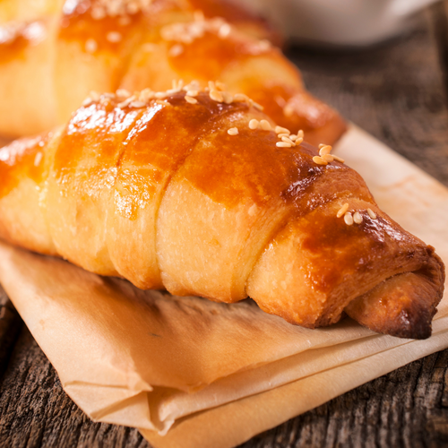 keto croissant made with lupin flour