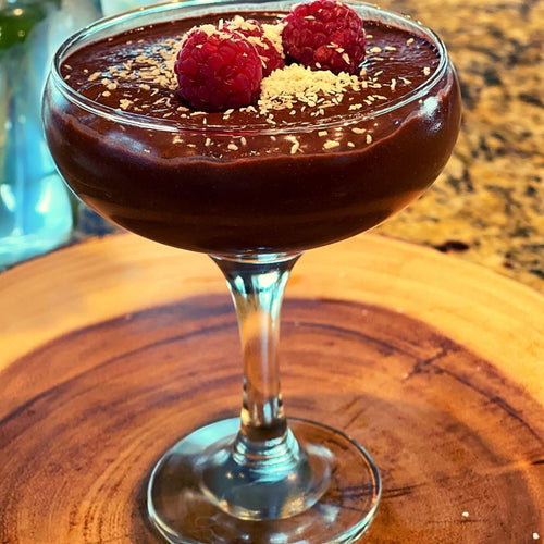 Keto Instant Chocolate Pudding with Chia