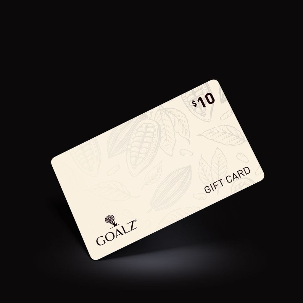 GOALZ Chocolate Gift Card $10.00