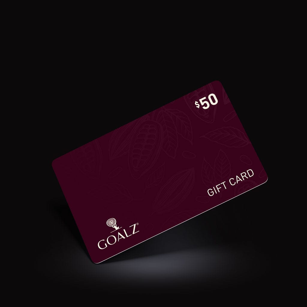 GOALZ Chocolate Gift Card $50.00