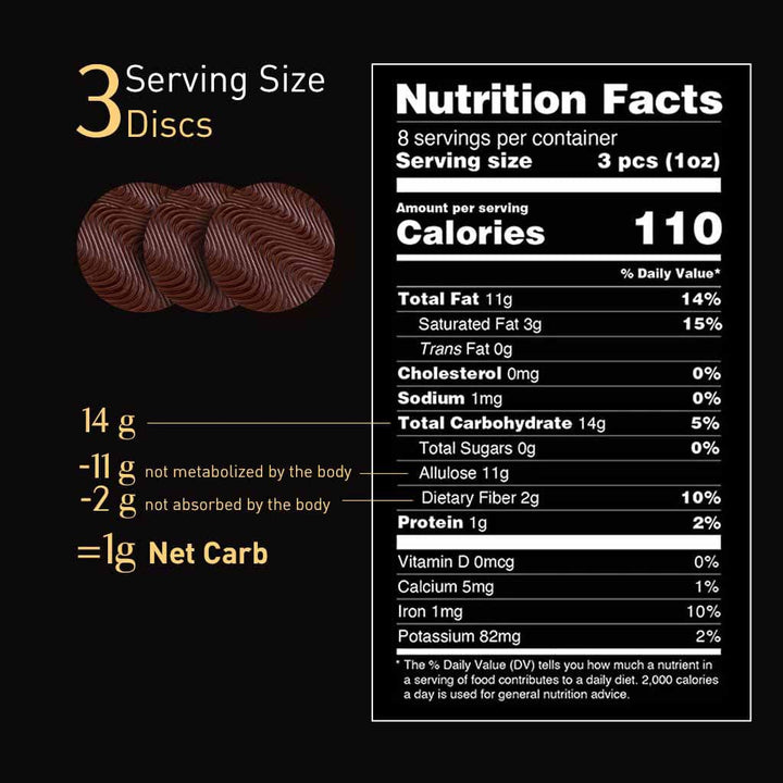 Keto Chocolate Goalz Original Sugar-Free Chocolate - 60% Dark